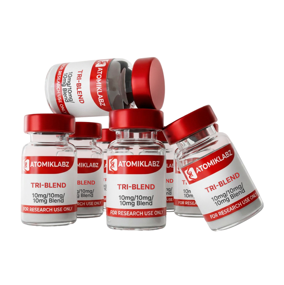 BULK PACK TRIBLEND – BPC-157/TB-500/KPV (10mg/10mg/10mg) (10 VIALS) 1 56